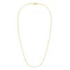 Size: 18 – 14k Yellow Gold Alternate Valentino Chain (1.40 mm)