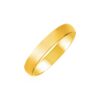 Size: 9 – 14k Yellow Gold 4mm Comfort Fit Wedding Band
