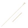 Size: 18 – 10k Yellow Gold Cable Link Chain (0.50 mm)