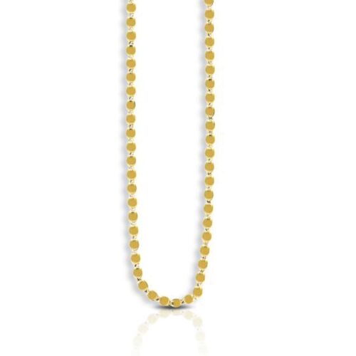 Size: 18 – 14k Yellow Gold Oval Mirror Chain (2.20 mm)