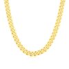 Size: 20” – 14k Yellow Gold Polished Miami Cuban Chain Necklace