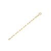 Size: 20 – Sterling Silver Gold Plated Paperclip Chain (2.95 mm)