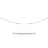 Size: 24” – 14k White Gold Pendant Chain with Textured Links (2.30 mm)
