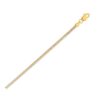 Size: 18 – 14k Yellow Gold Round Pave Franco Chain (2.30 mm)