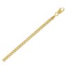 Size: 18 – 14k Yellow Gold Light Gourmette Chain (2.80 mm)