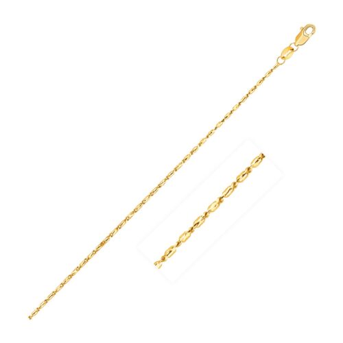 Size: 20” – 14k Yellow Gold Lumina Pendant Chain (0.90 mm)