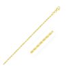 Size: 16” – 10k Yellow Gold Solid Diamond Cut Rope Chain (2.00 mm)