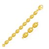 Size: 24” – 14k Yellow Gold Puffed Mariner Link Chain (6.80 mm)