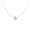 Size: 18” – 14k Yellow Gold Necklace with Five Pointed Star