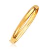 Size: 7” – Classic Bangle in 14k Yellow Gold (6.0mm)