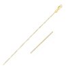 Size: 18” – 14k Yellow Gold Classic Box Chain (0.45 mm)
