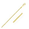 Size: 16” – 14k Yellow Gold Round Wheat Chain (2.10 mm)