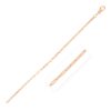 Size: 24” – 14K Rose Gold Fine Paperclip Chain (1.50 mm)