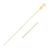 Size: 16” – 14k Yellow Gold Oval Cable Link Chain (0.97 mm)