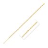 Size: 8 – 14k Two Tone Gold Polished Diamond Cut Bead Bracelet (4.00 mm)