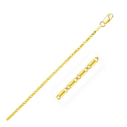 Size: 18” – 14k Yellow Gold Lumina Pendant Chain (1.00 mm)