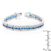 Balboa Blue Cubic Zirconia Bracelet