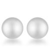 Julie Rhodium Sphere Stud Earrings
