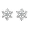 Snowflake Stud Earrings
