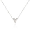 Micro-Pave Initial V Pendant