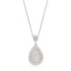 Teardrop Crest Pendant