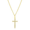 Simple Golden Cross Pendant