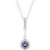 Lavender Drop Pendant