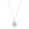Bella Bridal Pendant in Clear