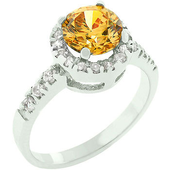 Champagne Crown Ring