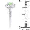 Bella Birthstone Engagement Ring in Green
