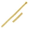 Size: 8.5” – 7.5mm 14k Yellow Gold Semi Solid Miami Cuban Bracelet