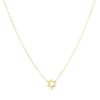 Size: 18 – 14k Yellow Gold Star of David Necklace