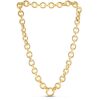 Size: 18 – 14k Yellow Gold Round Link Chain Necklace