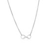 Size: 18” – Sterling Silver Infinity Symbol Necklace